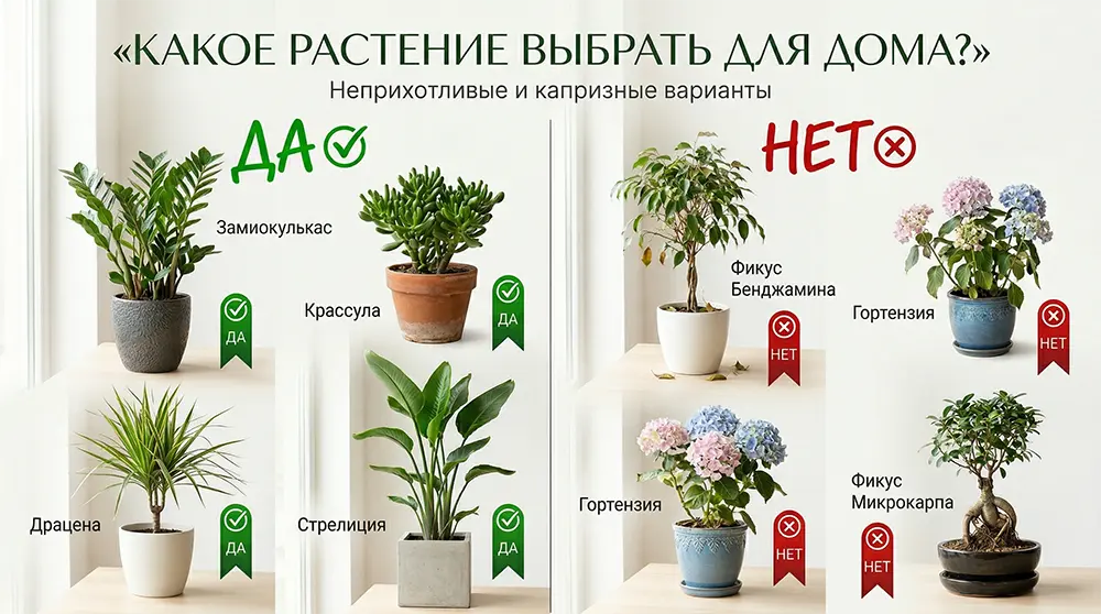 Какие комнатные растения стоит покупать для дома, а какие лучше не брать